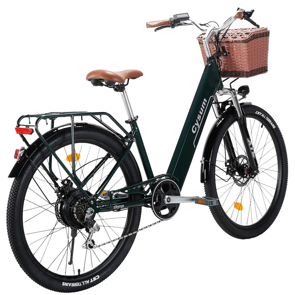 Bicicleta Electrica Paseo 26" Cysum Cityrun 26'' - Imagen 4