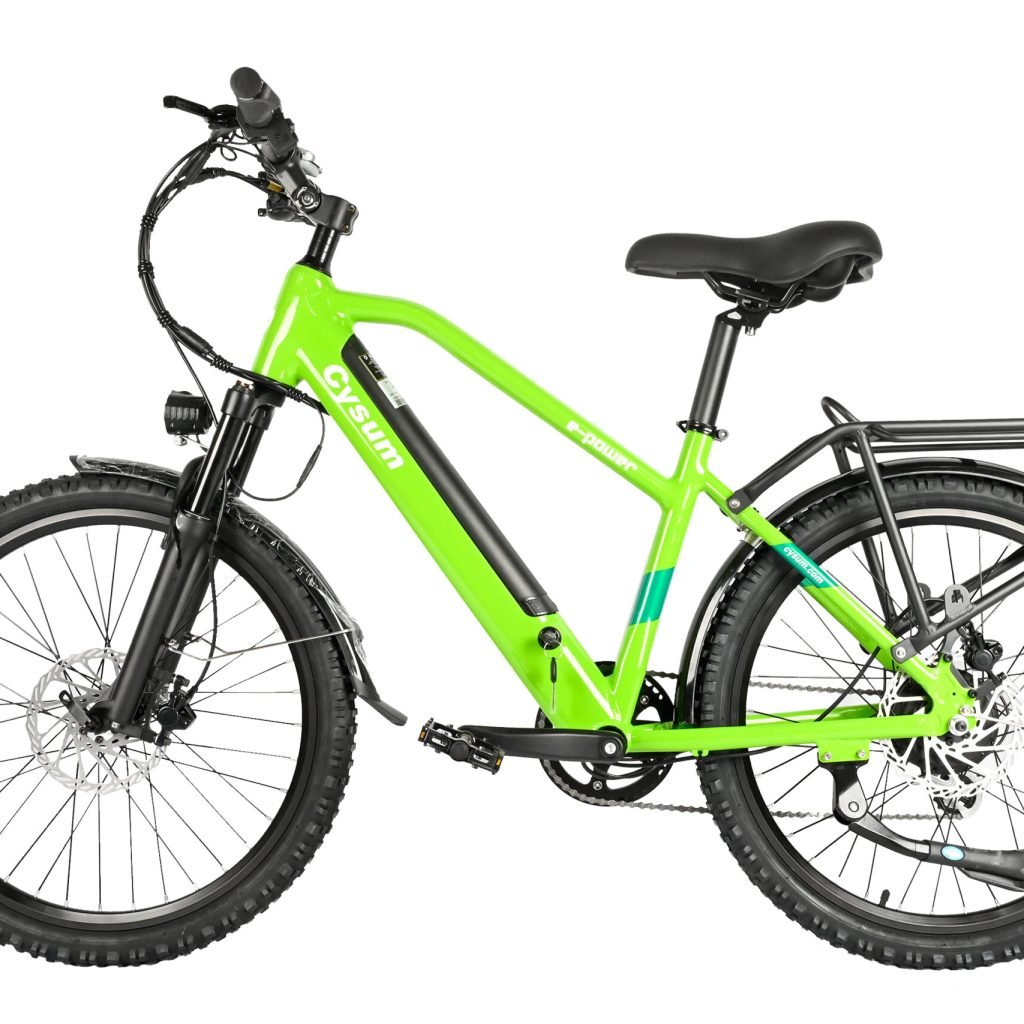 Cysum Hoody - Bicicleta Eléctrica Para Adolescentes - Ruedas 24"