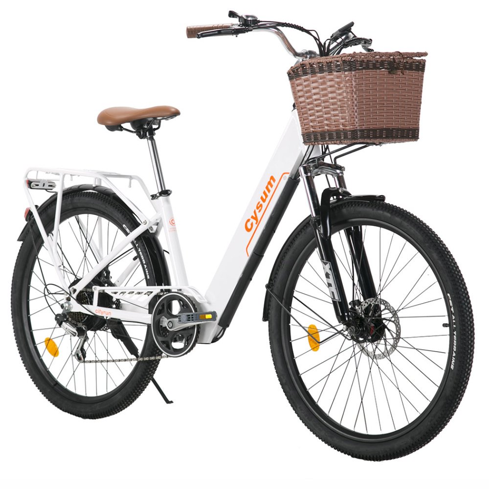 Bicicleta Electrica Paseo 26" Cysum Cityrun 26'' - Imagen 6
