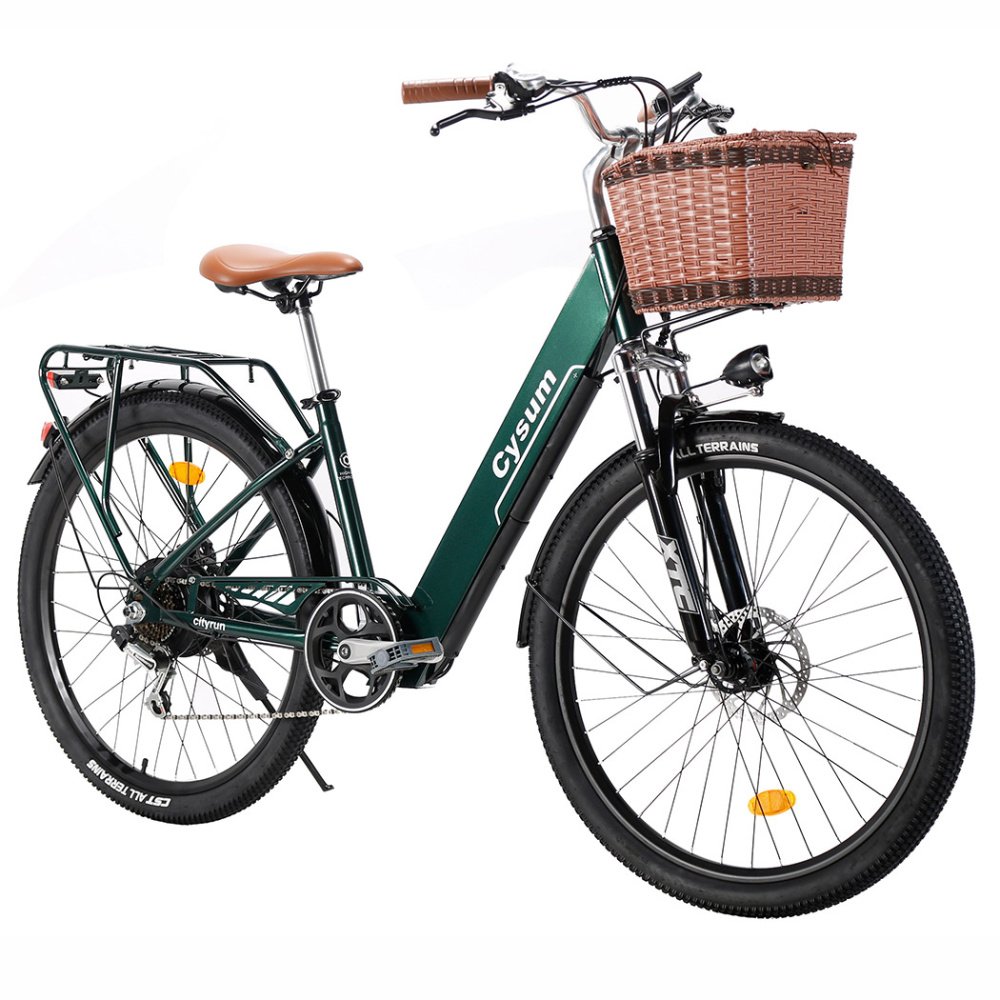 Bicicleta Electrica Paseo 26" Cysum Cityrun 26'' - Imagen 7