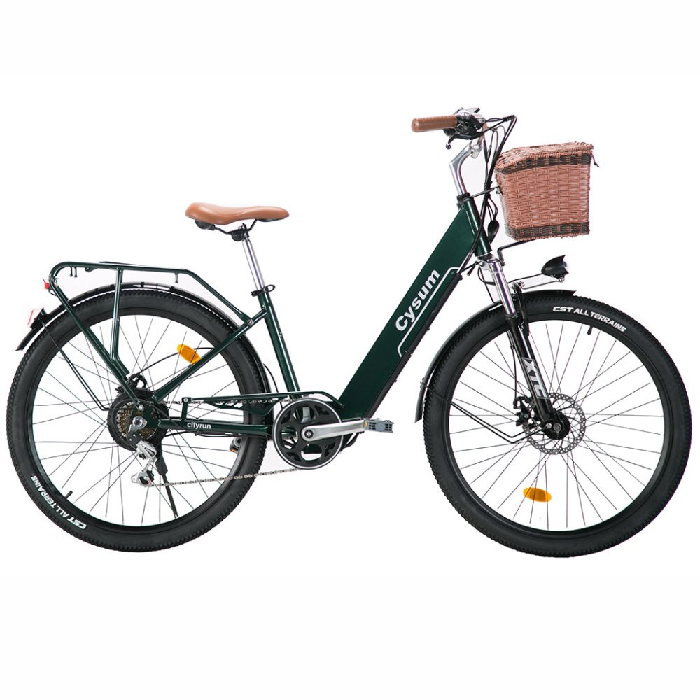 Bicicleta Electrica Paseo 26" Cysum Cityrun 26'' - Imagen 3