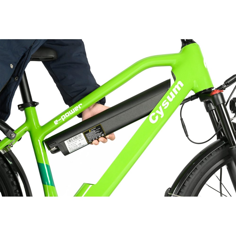 Cysum Hoody - Bicicleta Eléctrica Para Adolescentes - Ruedas 24" - Imagen 10
