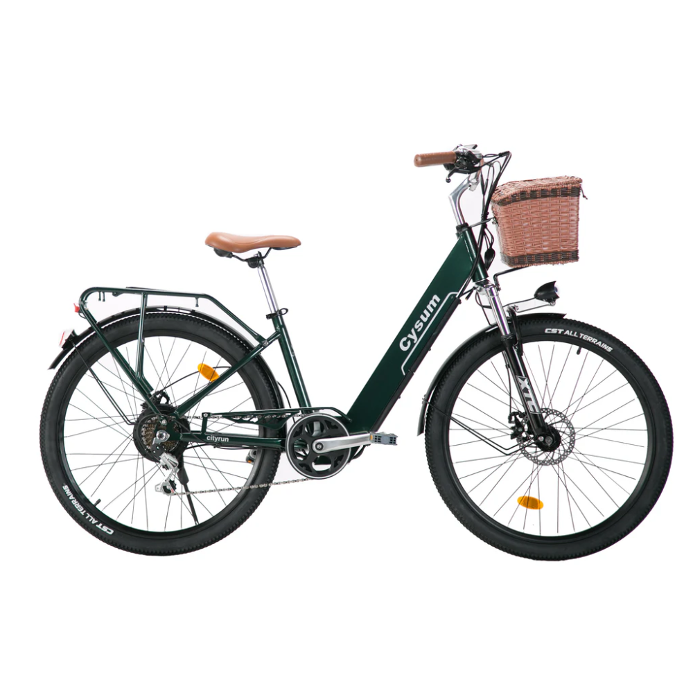 Bicicleta Electrica Paseo 26" Cysum Cityrun 26'' - Imagen 9