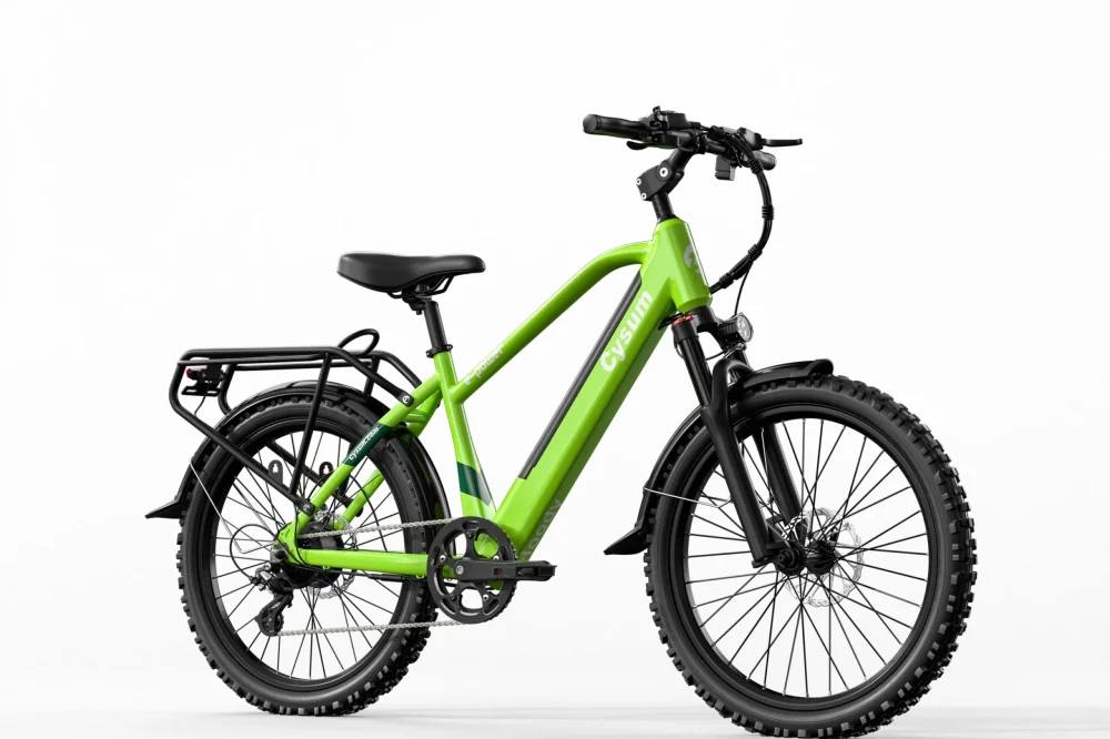 Cysum Hoody - Bicicleta Eléctrica Para Adolescentes - Ruedas 24" - Imagen 6