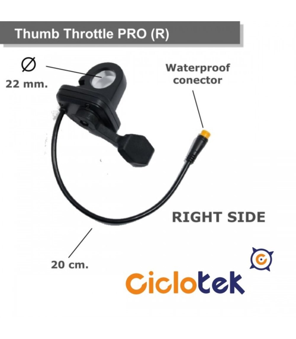 Acelerador Gatillo PRO (Der.)
