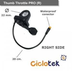 Acelerador Gatillo PRO (Der.)