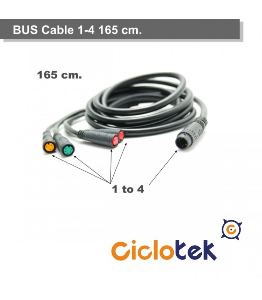Cable BUS 1-4 165 cm.