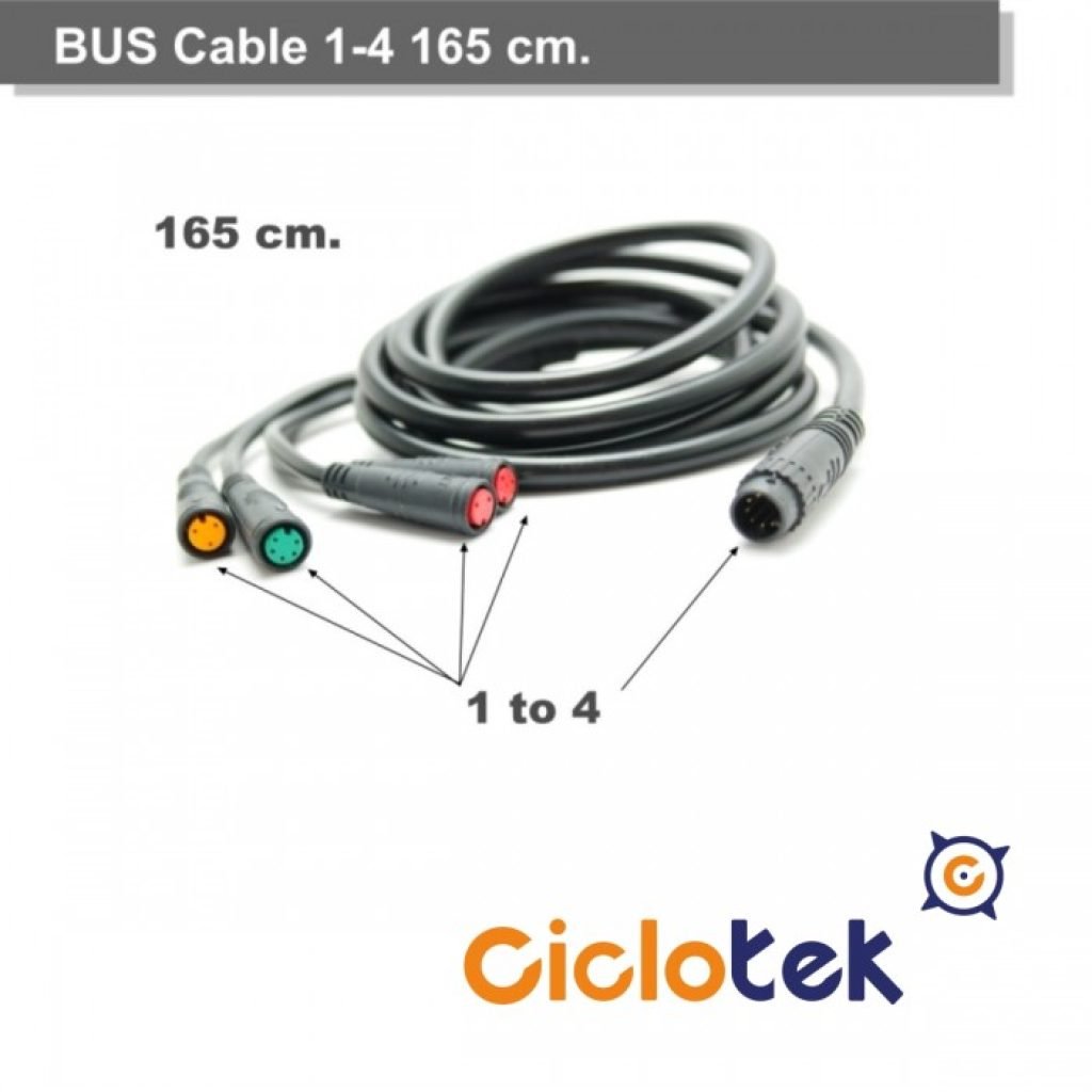 Cable BUS 1-4 165 cm.