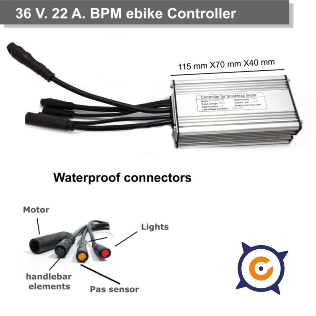 Controlador LCD5 BPM 36 v. 22 A.