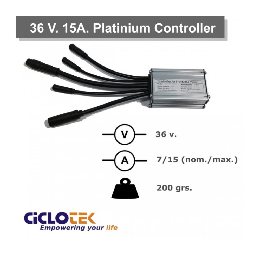 Controlador Platinium 15 amperios para panel LED o LCD