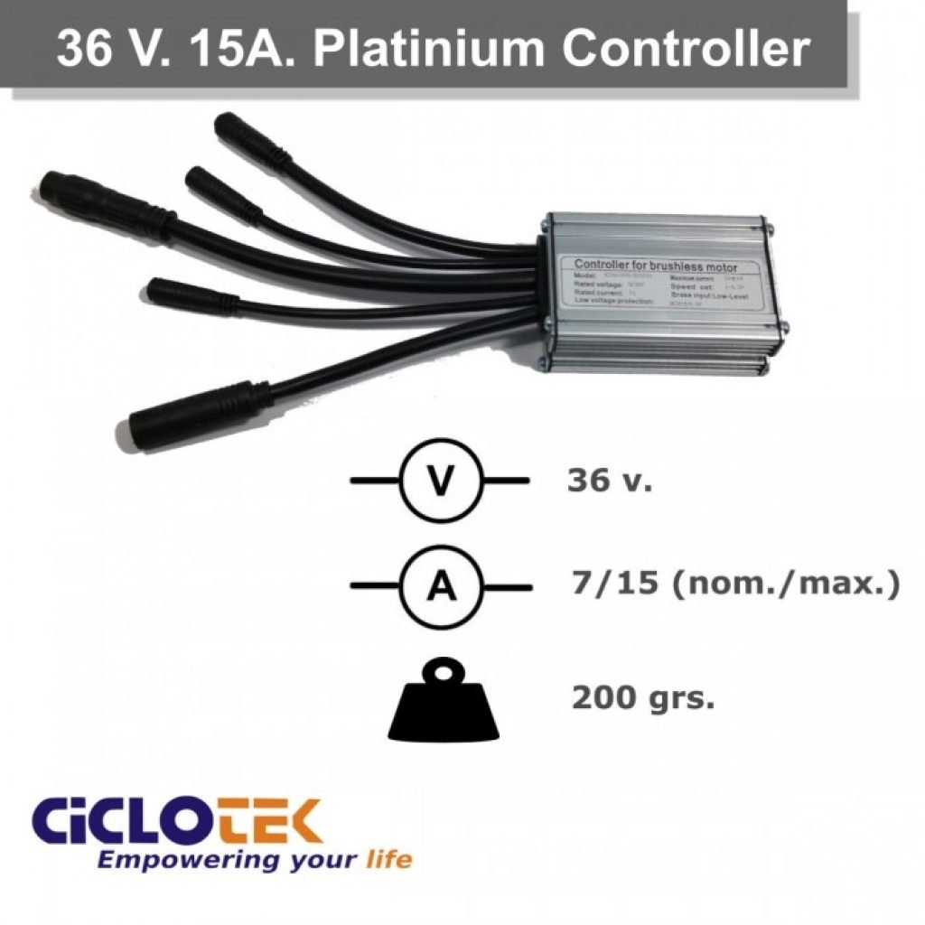Controlador Platinium 15 amperios para panel LED o LCD