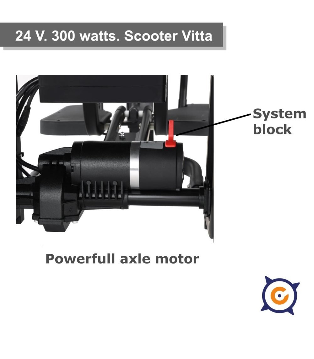 Scooter CicloTEK Vitta 24 v. 300 vatios - Imagen 4