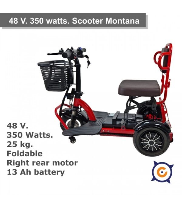 scooter ciclotek montana 48 v 350 vatios 3