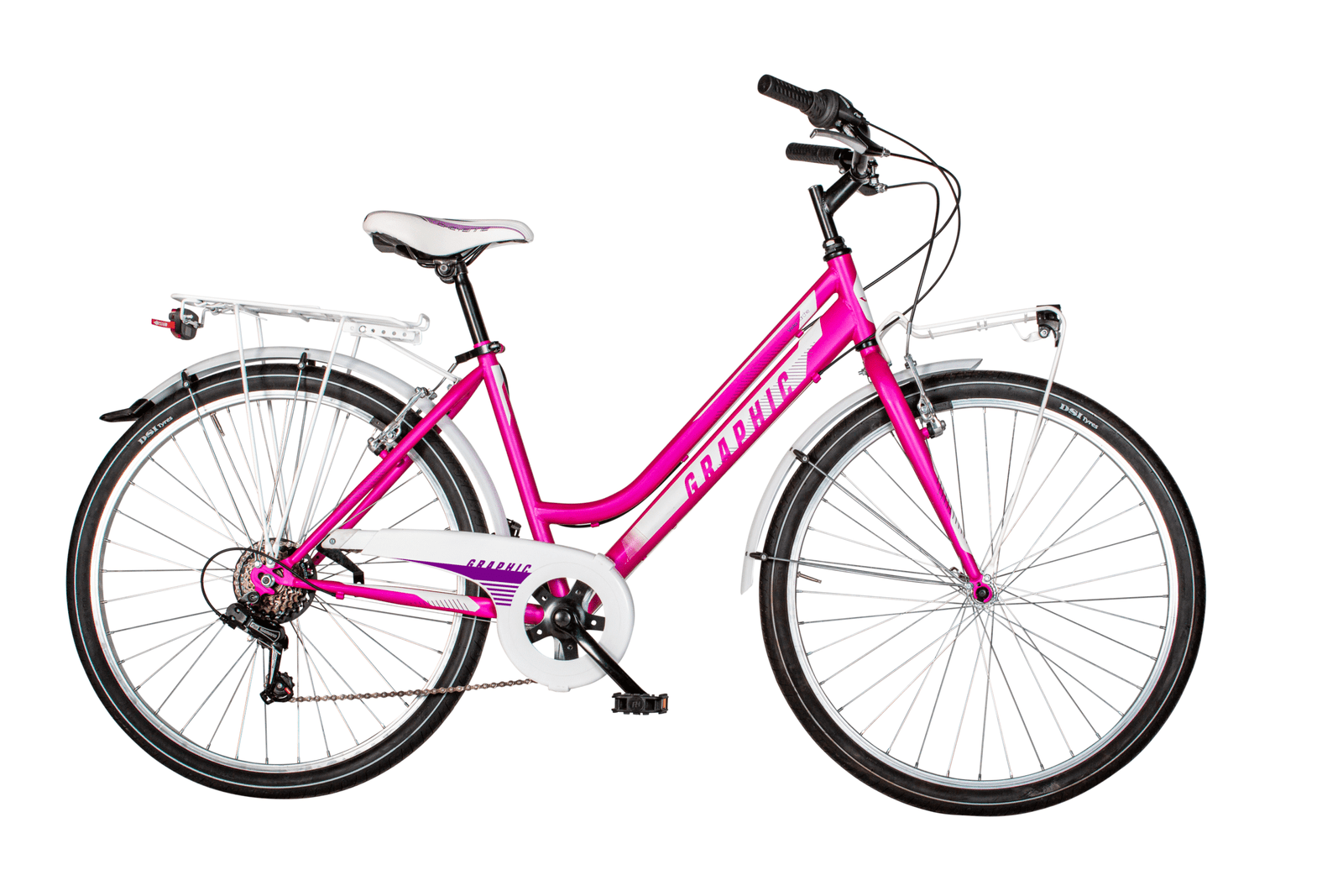 Bicicleta Infantil Airbici GRAPHIC CITY LADY 26" -6 Velocidades