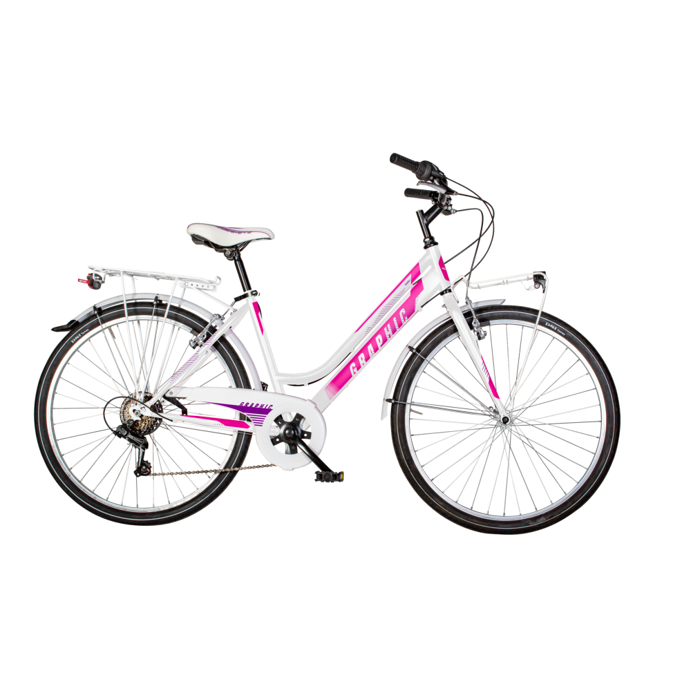 Bicicleta Infantil Airbici GRAPHIC CITY LADY 26" -6 Velocidades - Imagen 4