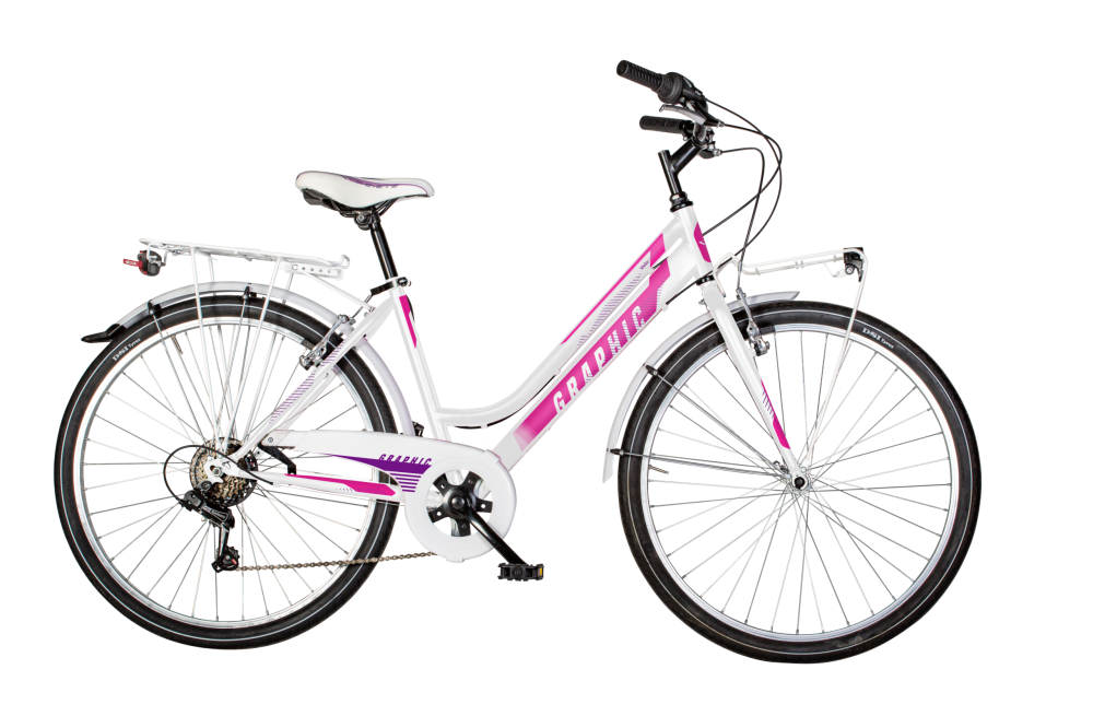 Bicicleta Infantil Airbici GRAPHIC CITY LADY 26" -6 Velocidades - Imagen 4