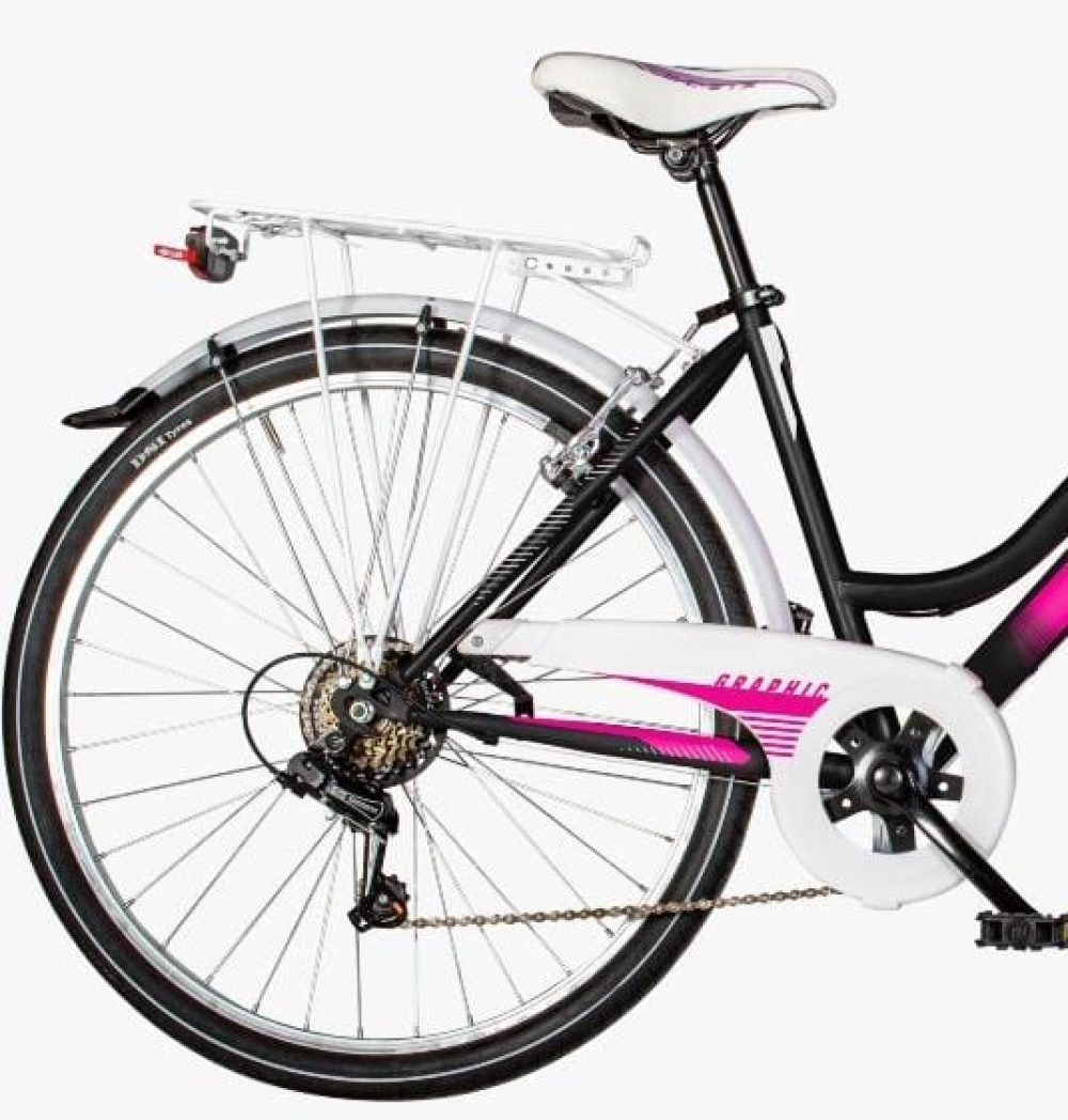 Bicicleta Infantil Airbici GRAPHIC CITY LADY 26" -6 Velocidades - Imagen 10