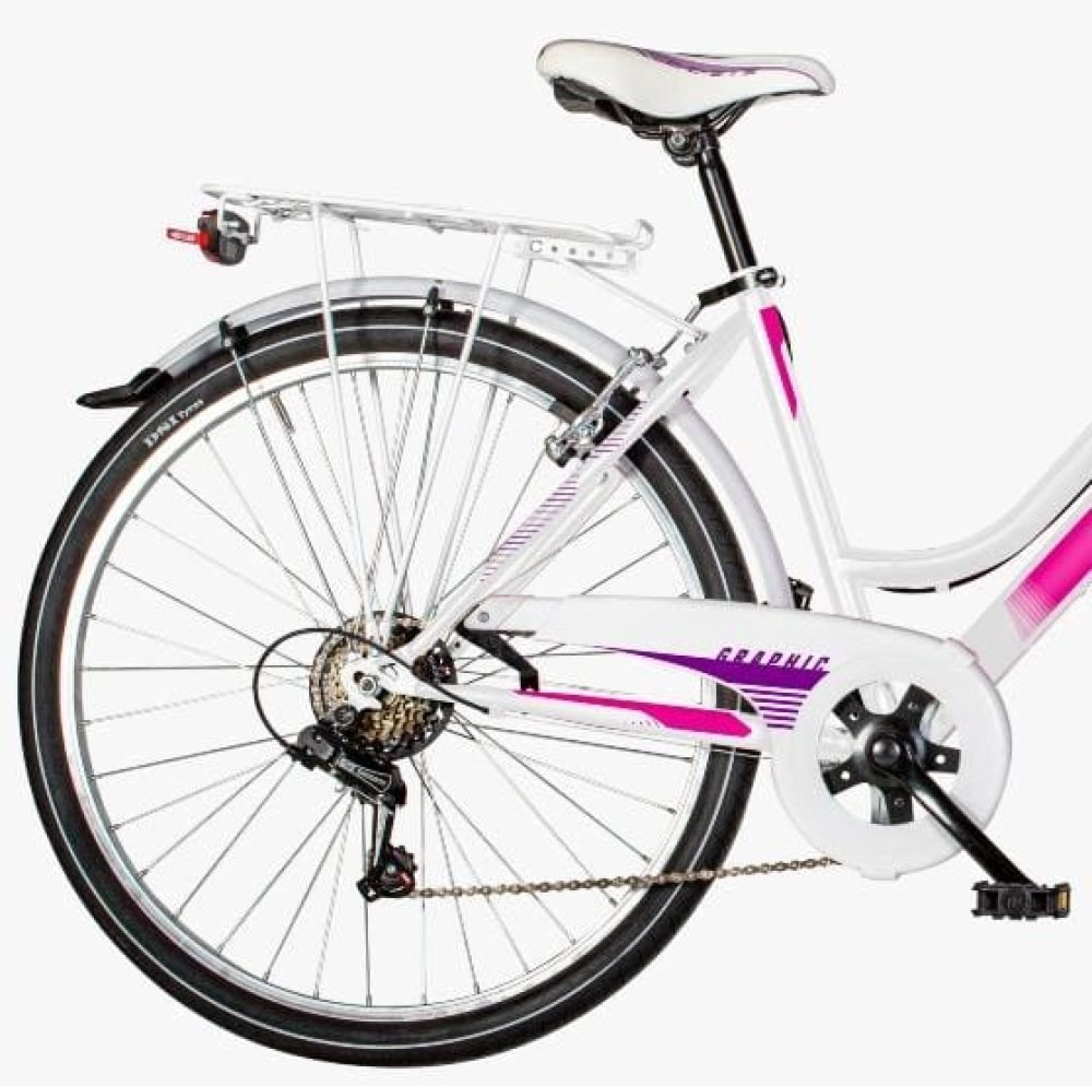 Bicicleta Infantil Airbici GRAPHIC CITY LADY 26" -6 Velocidades - Imagen 7