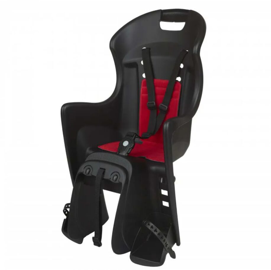 SILLA AL P/BULTOS BIKEY COOL ELM Negra/Roja. 26" a 29"