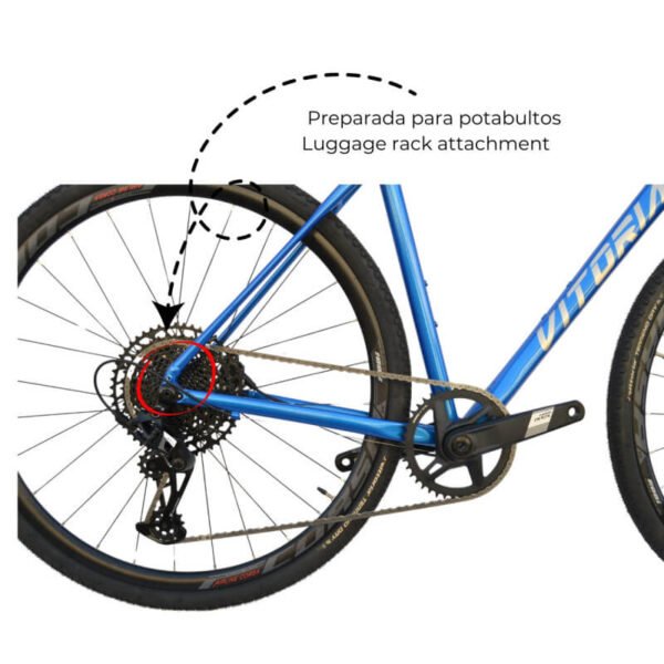 Bicicleta Vitoria NYX EXPLORER APEX 12V Pistacho - Imagen 3