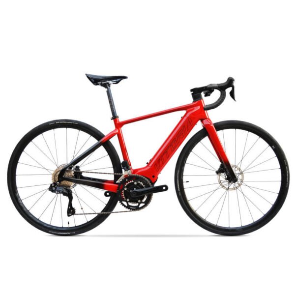 Bicicleta eléctrica Vitoria SuperRide+ Carbon SHIMANO 105 Di2 12v Polini