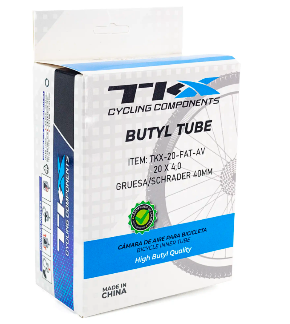 CÁMARA TKX 20X4.0 PARA FAT BIKE