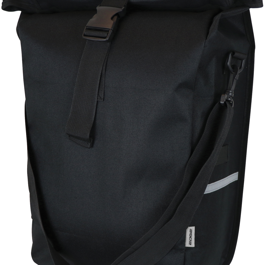 Bolsa para bicicleta Edge Leisure 18 litros 48 x 30 x 15 cm - negra