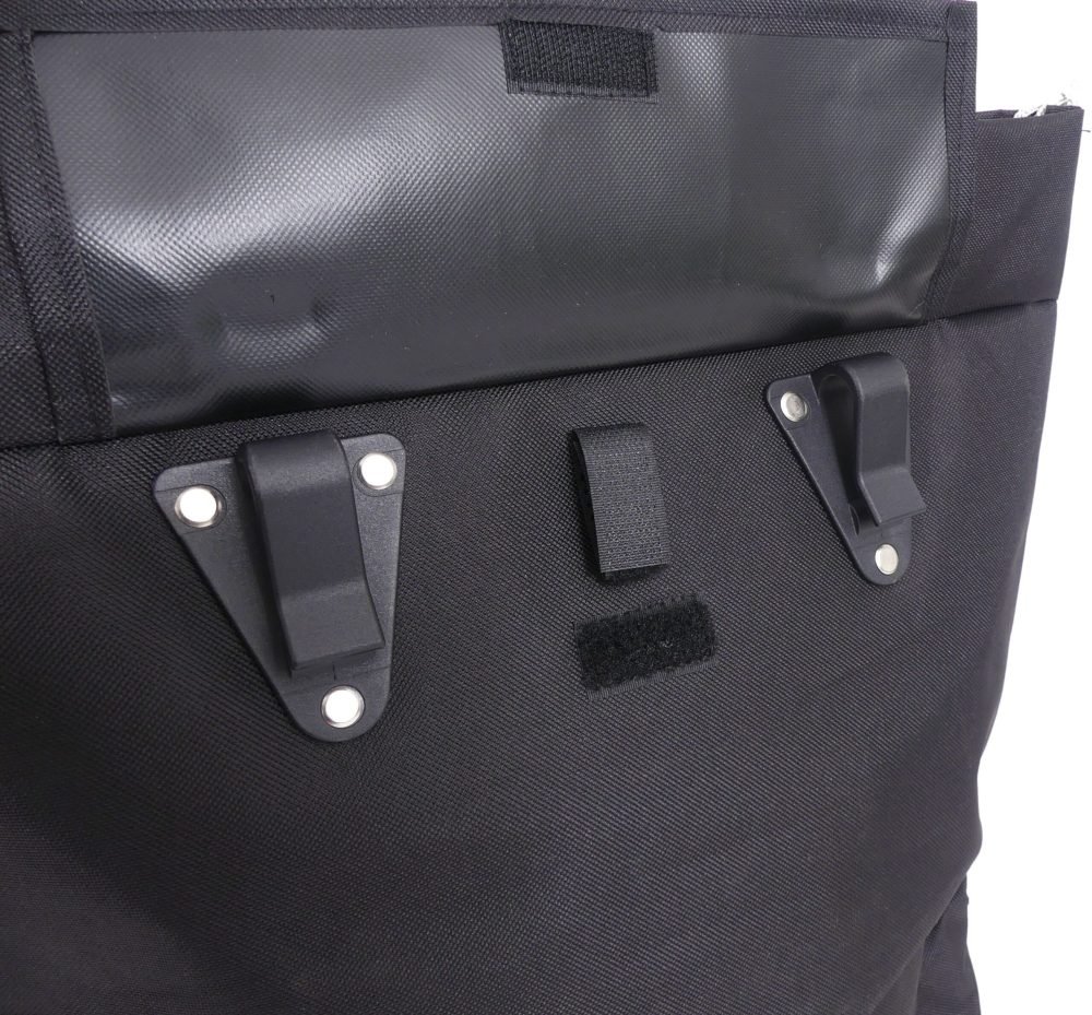 Bolsa para bicicleta Edge Trendy Shopper 20 litros 40 x 33 x 16 cm - negra - Imagen 2