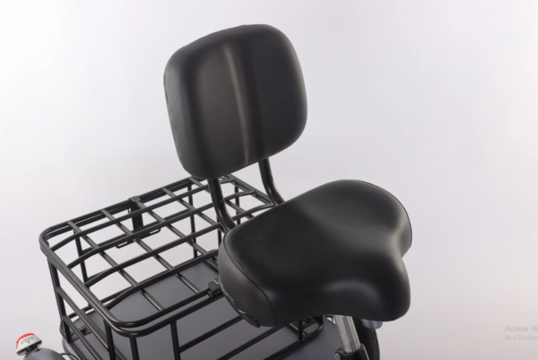 Triciclo eléctrico Cysum T1: motor de 48 V y 250 W, batería de 48V 12Ah, diseño unisex para desplazamientos diarios. - Imagen 9