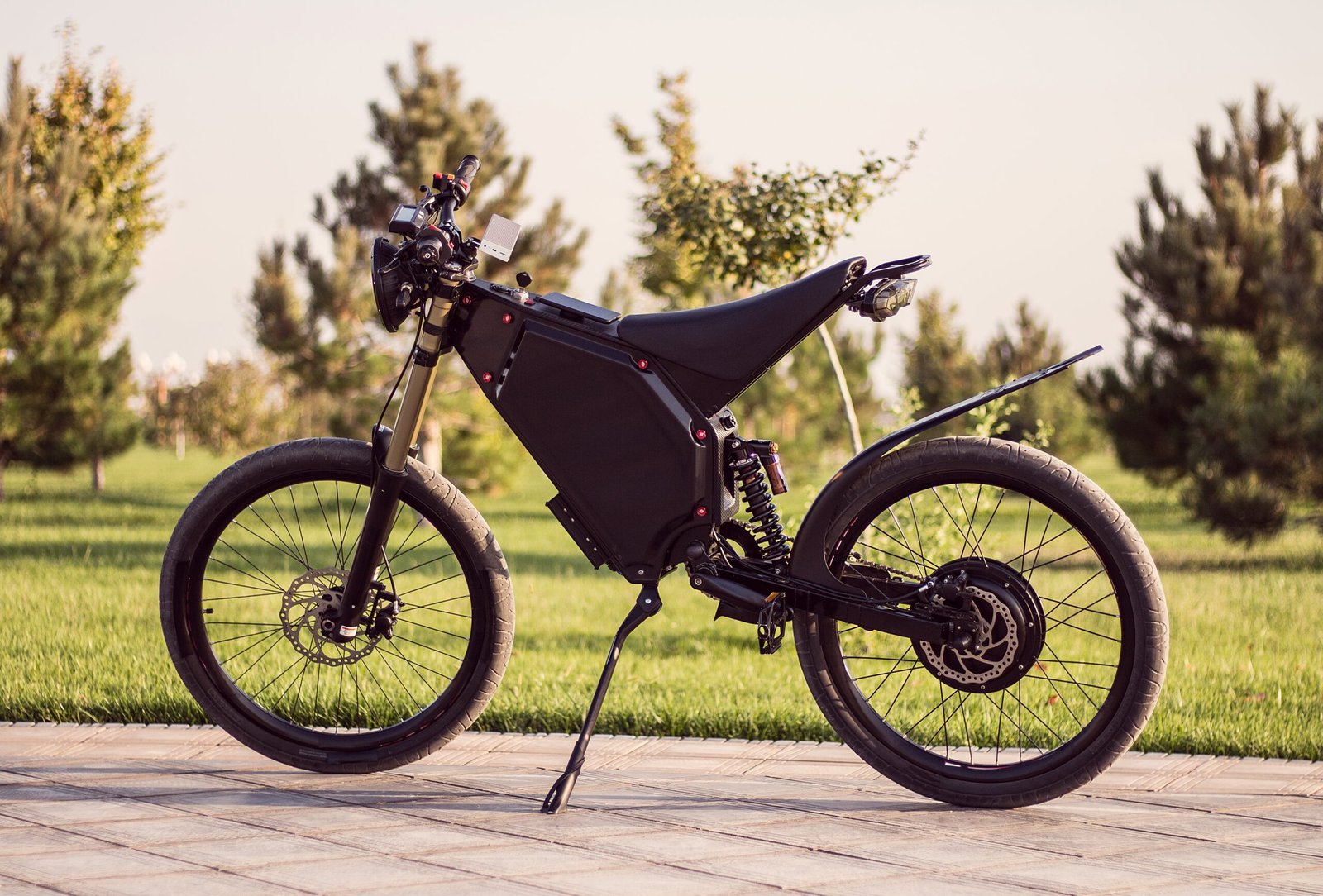 electric bike battery motor wheel with pedal rear shock absorber scaled