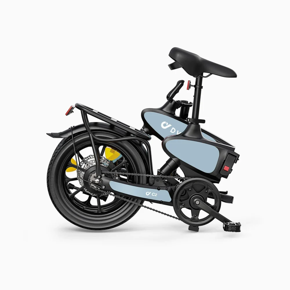 Bicicleta eléctrica plegable DYU C2 de 16 pulgadas - Imagen 3