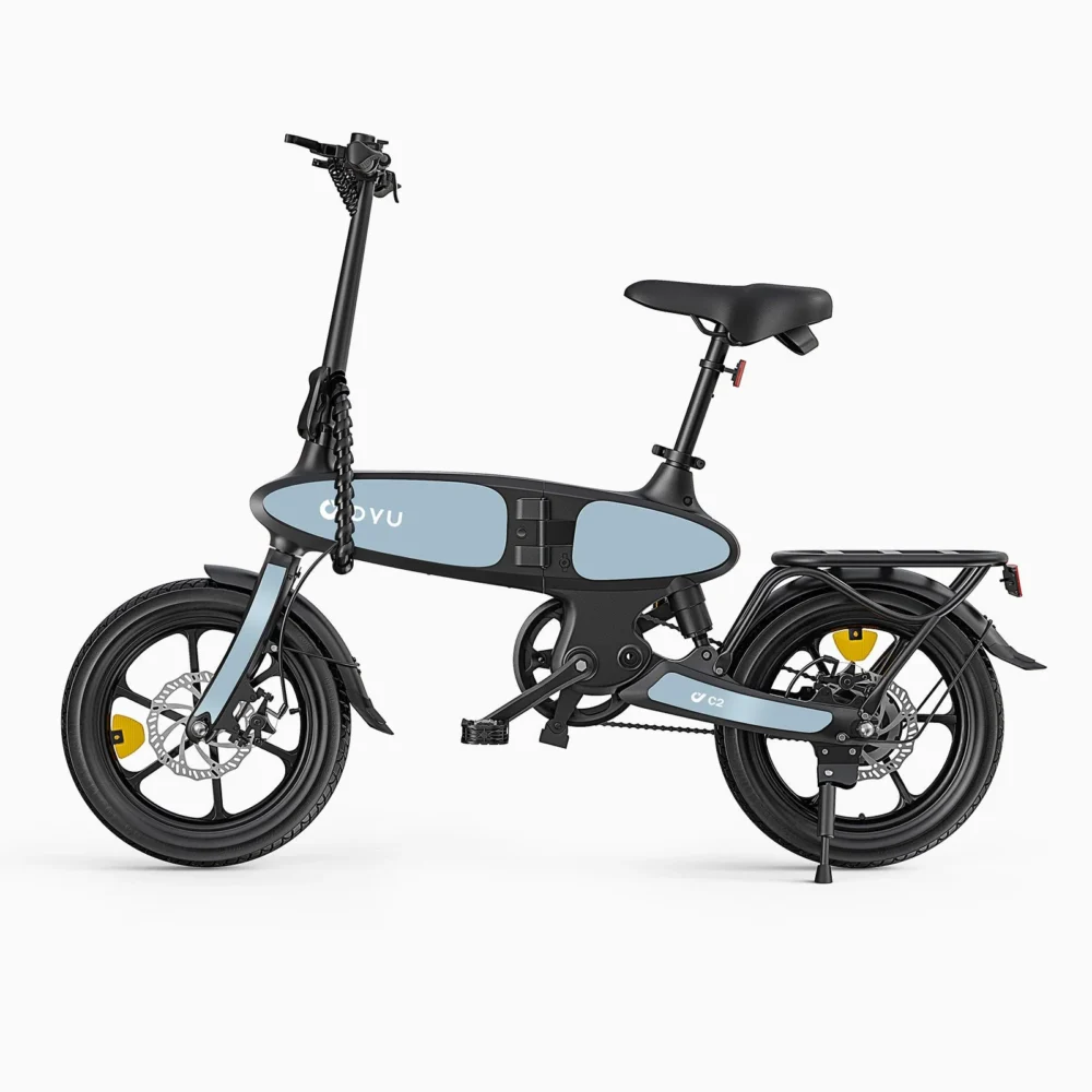 Bicicleta eléctrica plegable DYU C2 de 16 pulgadas - Imagen 6