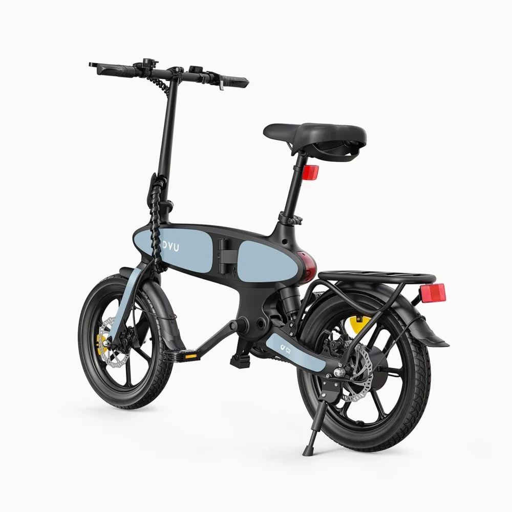 Bicicleta eléctrica plegable DYU C2 de 16 pulgadas - Imagen 5