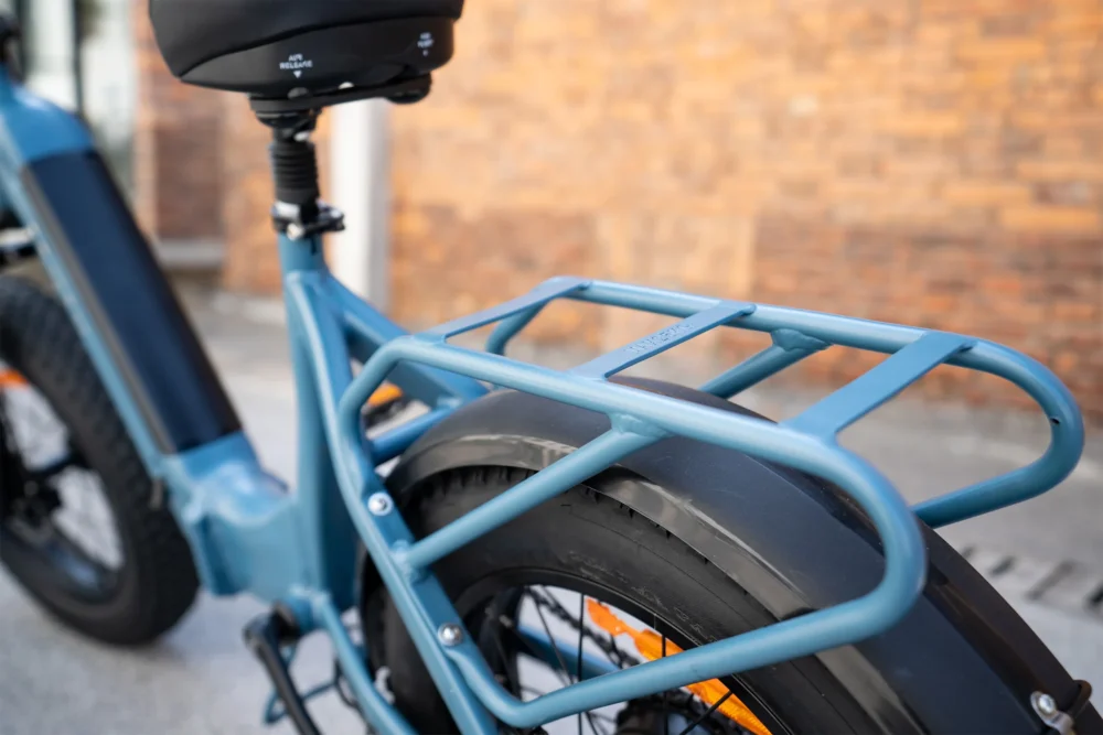 Bicicleta eléctrica con neumáticos gruesos DYU FF500 de 20 pulgadas - Imagen 6