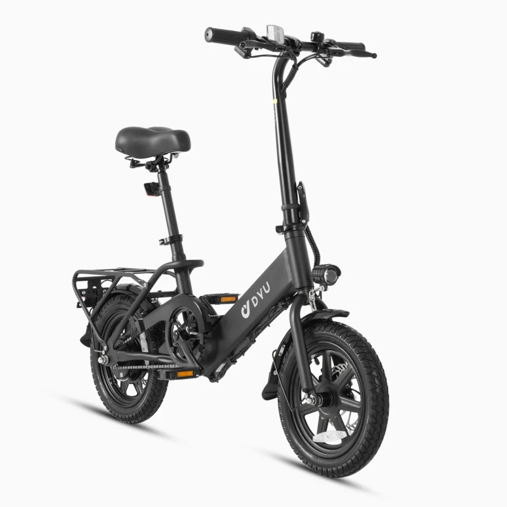 Bicicleta eléctrica plegable DYU C3 de 14 pulgadas - Imagen 6