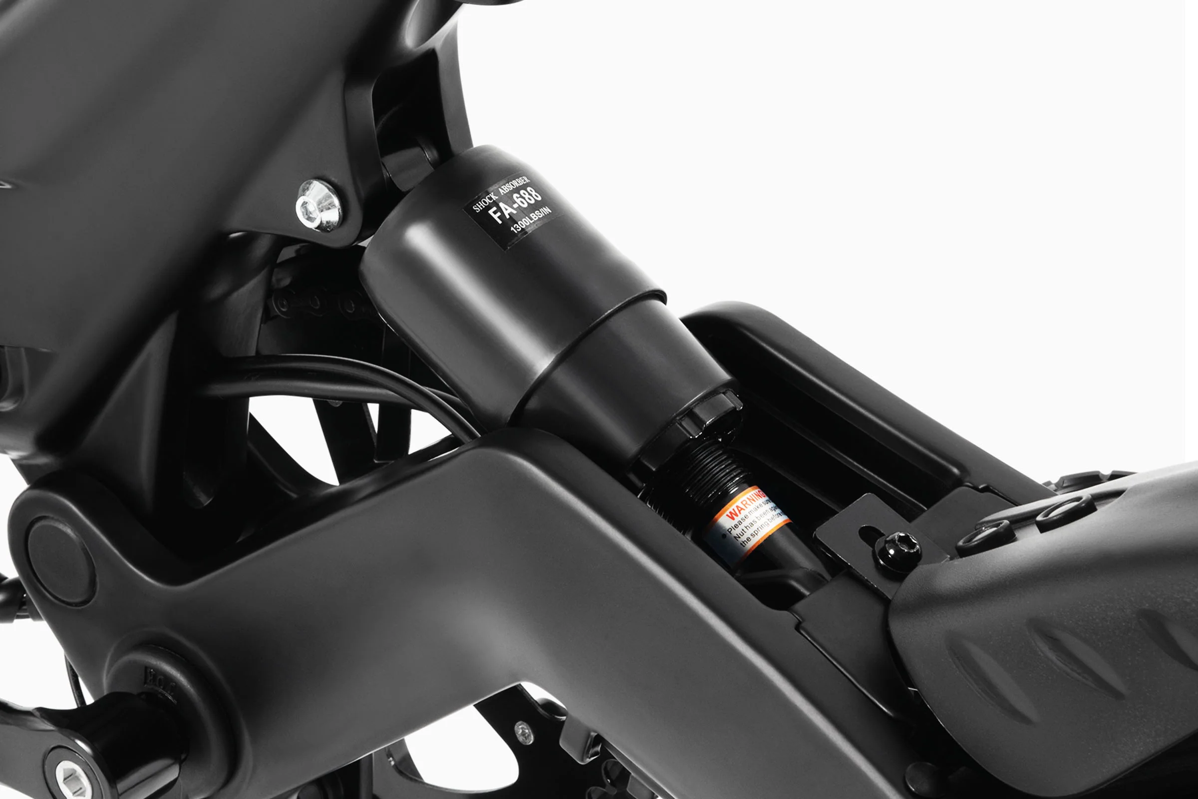 Bicicleta eléctrica plegable completa DYU A16 de 16 pulgadas 8 Bicicleta eléctrica plegable completa DYU A16 de 16 pulgadas - Imagen 8