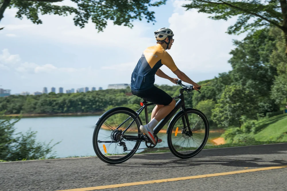 Bicicleta eléctrica urbana DYU Stroll 1 700C - Imagen 6