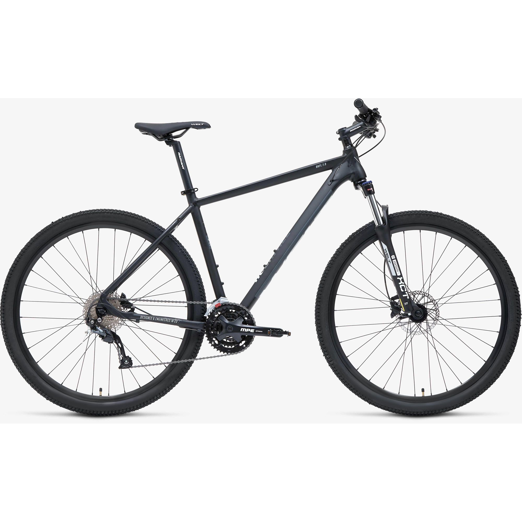 BICICLETA DE MONTAÑA WELT ROCKFALL 2.0 29 UNISEX NEGRO MATE M