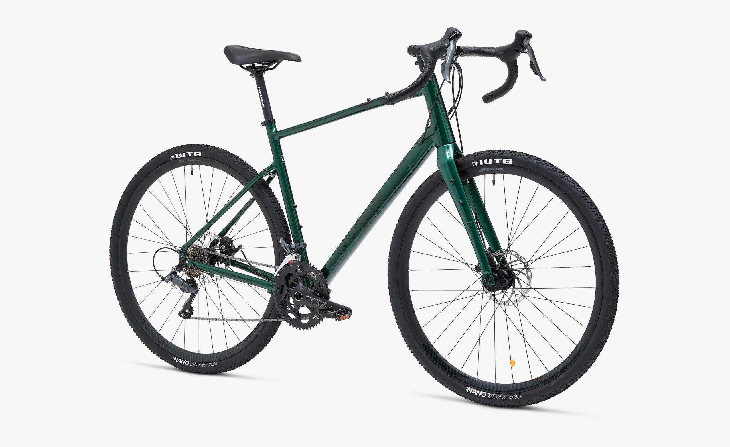 BICICLETA GRAVEL WELT G80 UNISEX VERDE OSCURO