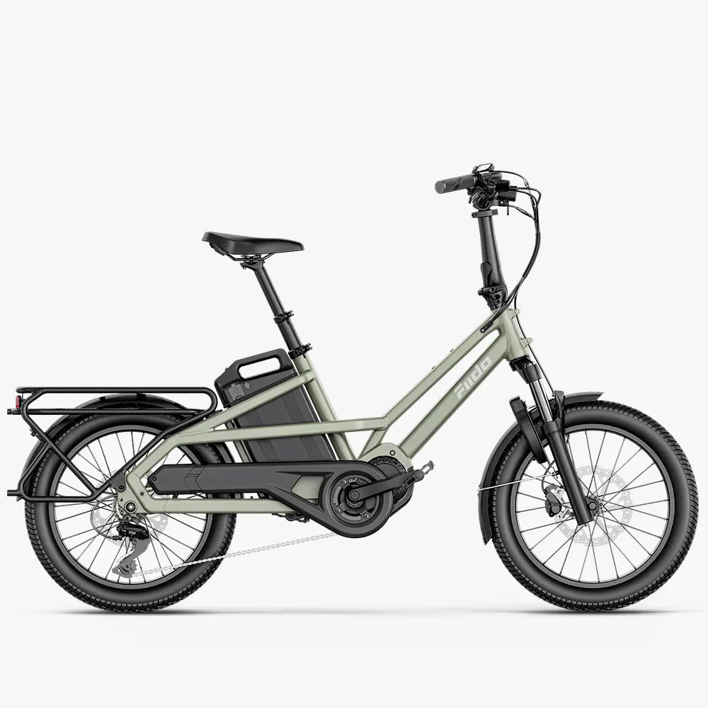 Bicicleta Eléctrica de Carga Urbana Familiar Fiido T3